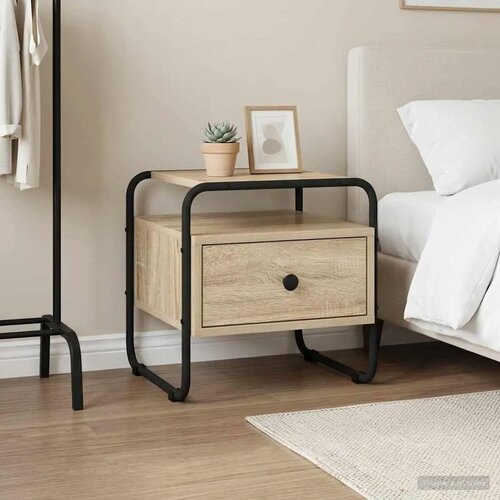  Noćni ormar Hrast sonoma 40 x 39 5 x 40 cm Konstruirano drvo - Hrast sonoma 1 Cijene
