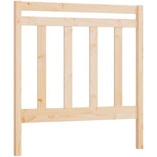 Maison Chic posteljno vzglavje - vzglavna omarica - nočna omarica 95x4x100 cm trdna borovina, (21704666) Slike