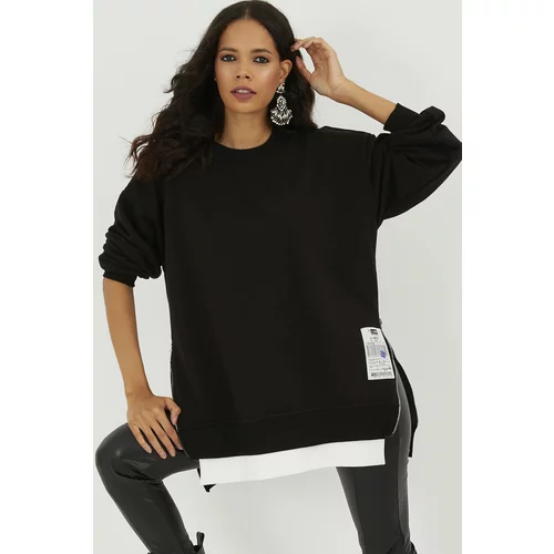 Cool & Sexy Sweatshirt - Black - Relaxed fit