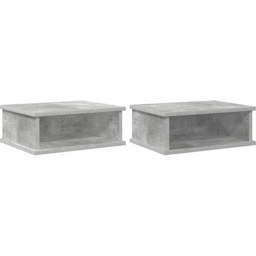  Noćni ormarić 2 pcs Betonski sivi 40 x 31 x 15 cm Slike