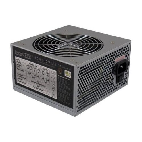 LC Power Napojna jedinica, LC500-12 V2.31, 80 PLUS Bronze, Active PFC, 1xPCIe, Siva Cijene