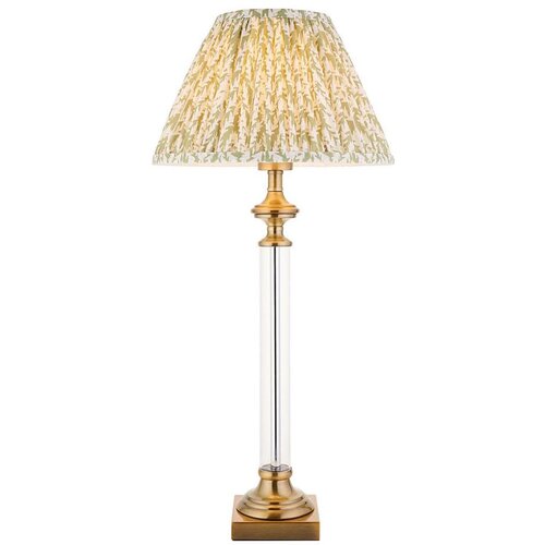  Endon 122515 - Stona lampa AVEBURY 1xE27/10W/230V mesing/zelena Cene