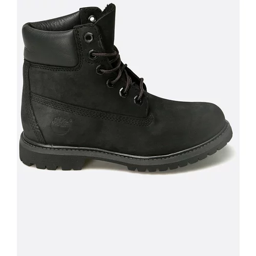 Timberland Gležnarji Premium Boot ženski, črna barva