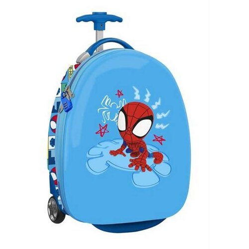  Kovčeg s Kotačima za Kabinu Stitch RESCUE Plava Crvena 28 x 43 x 23 cm Cijene