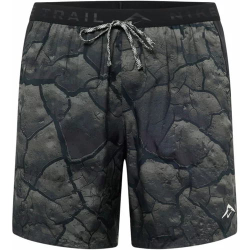Nike Športne hlače temno siva / črna / bela