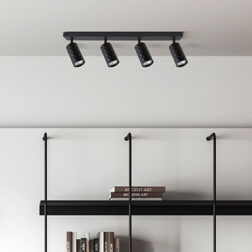  Brilagi - LED RGBW prigu&amp;scaron;iva spot svetiljka SELE DIAMANT 4xGU10/6W/230V crna Slike