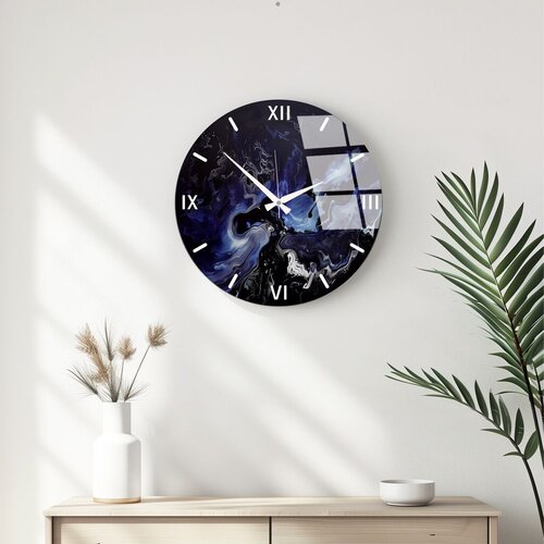 Wallity Dekorativni zidni sat Huhu344, 40x40 cm Cene