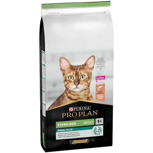 Pro Plan 1 kg / 2 kg gratis! 10 kg / 14 kg PURINA - Sterilised Adult losos (14 kg)