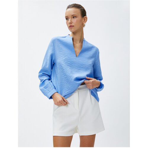 Koton Pearl Detailed Blouse Judge Collar Slike