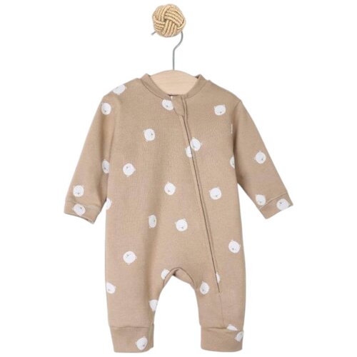 Just kiddin baby dječji kombinezon s nogama dots beige Cene
