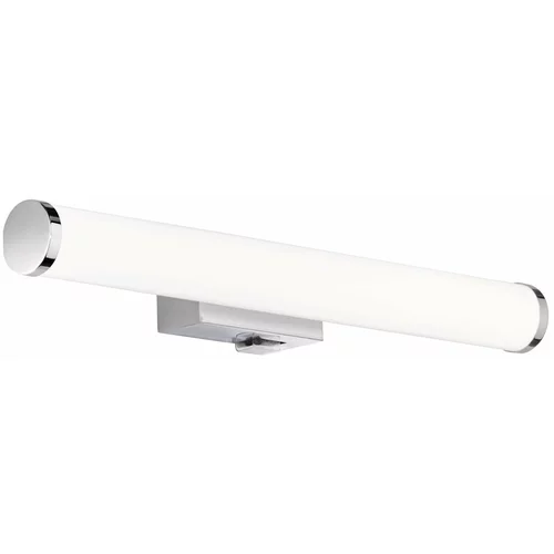 Tri O LED zidna svjetiljka u sjajnoj srebrnoj boji (duljina 40 cm) Mattimo -