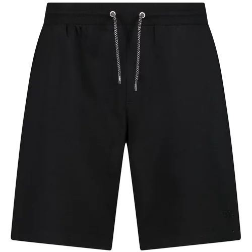 CMP Športne kratke hlače 32D8137 Črna Regular Fit