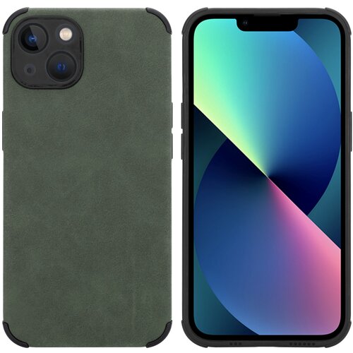 Cadorabo Case, združljiv z Apple v Emerald Green - Zaščitni pokrov iz silikona TPU z plemenito umetno seminsko zadnjo stranjo, (20595480) Cene
