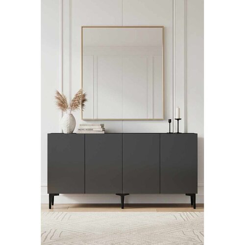 Hanah home komoda Didema 150, 150 cm, antracit Cene