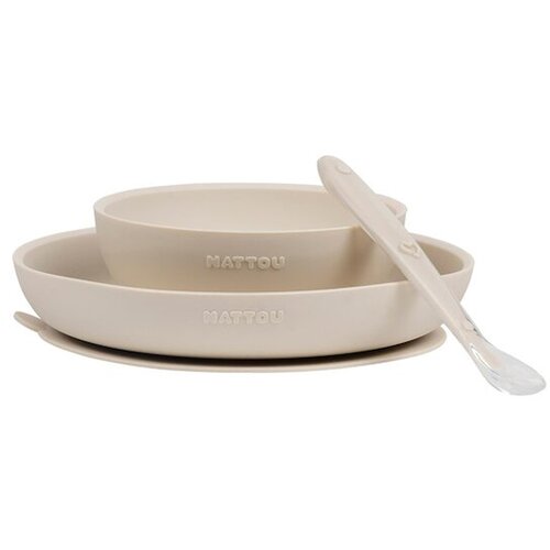 Nattou silikonski set za hranjenje, 3/1 Cene
