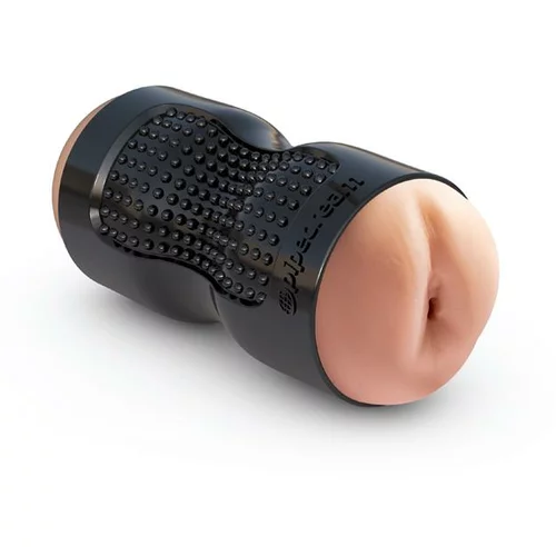 Intex Pipedream Extreme Toyz Masturbator tesni oprijemni muca in rit barva črna, (21100902)