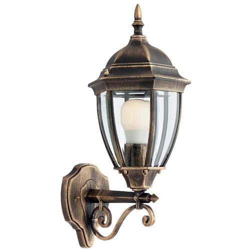  Redo 9604 - Spoljašnja zidna lampa SEVILLA 1xE27/42W/230V IP44 zlatna/patina Cene