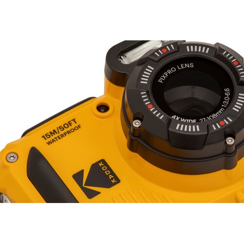 Kodak WPZ2 rumeno kompaktno fotoaparat Slike