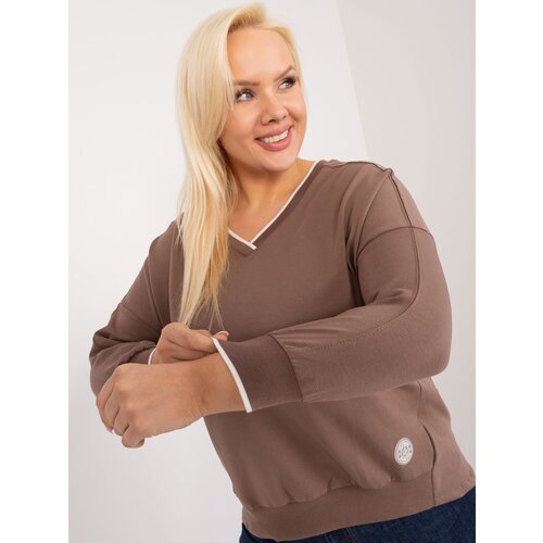 RELEVANCE Blouse-RV-BZ-9343.33-brown Cene