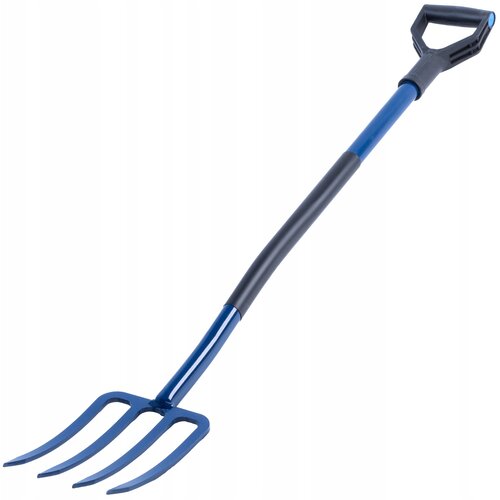 KADAX Vile za kopanje zemlje in komposta, 4-zobe, gospodinjske, kovinske, trdne, 130 cm, (5000353687) Slike