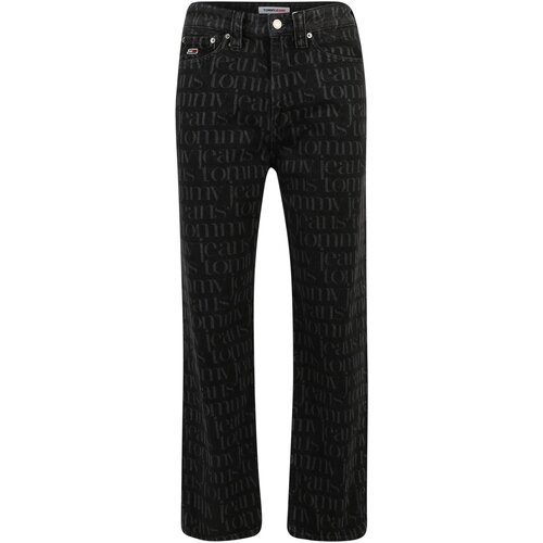 Tommy Jeans Kavbojke siva / črn denim Slike