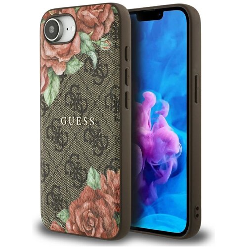 Guess CASE 4G FLOWERS PRINT ZA MAGSAFE ZA IPHONE 16E ZDRUŽLJIV Z IPHONE, (5000014518) Cene