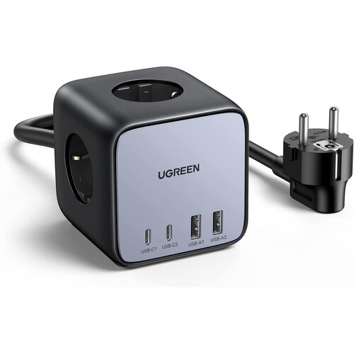 Ugreen DigiNest Cube 65W USB-C / AC 7v1 vtičnica - PO&Scaron;KODOVANA EMBALAŽA!!! Cene