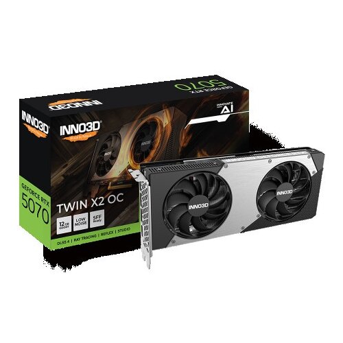 Inno3d nvidia rtx 5070 x2 oc 12gb gddr7 192bit ( n50702-12d7x-195064n ) Cene
