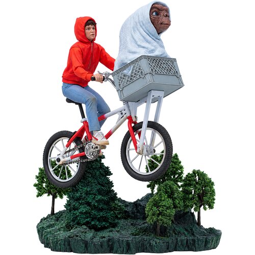  E.T. the Extra-Terrestrial E.T. in Elliott zbirateljski kip 19cm Slike