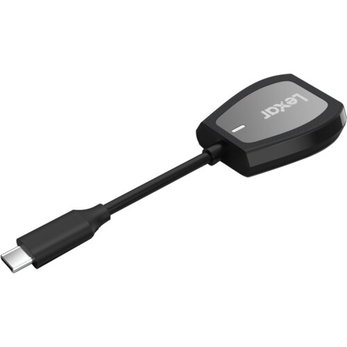 Lexar Čitač kartica SD i microSD (LRW470U) UHS-II čitač s dva utora (USB-C) Slike