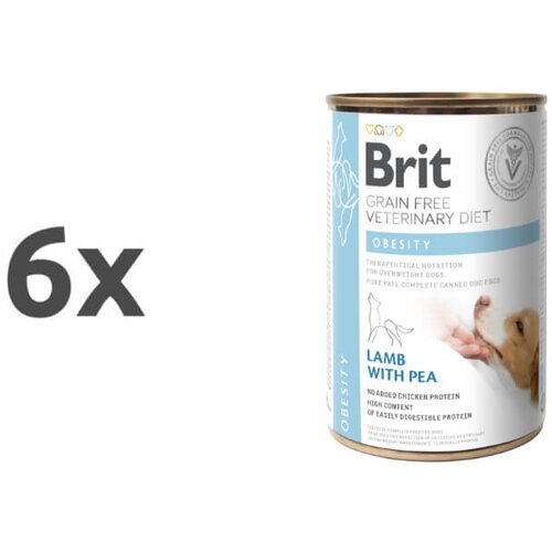 Brit veterinary diet Brit GF Veterinarska dieta za pse Obesity, 400g 6 x 400 g Cene