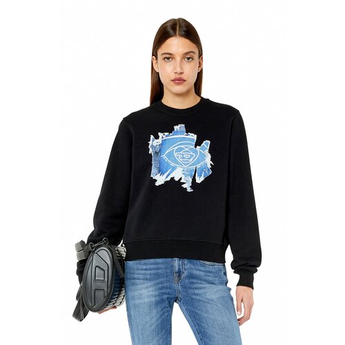 Diesel Sweatshirt - F-REGGOFF SWEAT-SHIRT black Slike