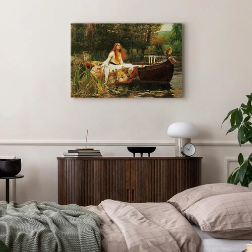  Slika - John William Waterhouse &amp;ndash; The Lady of Shalott 120x80 Premium Print Slike