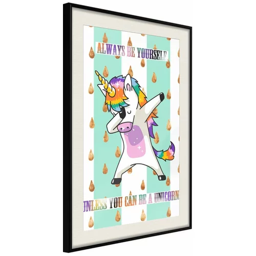  Poster - Dabbing Unicorn 30x45