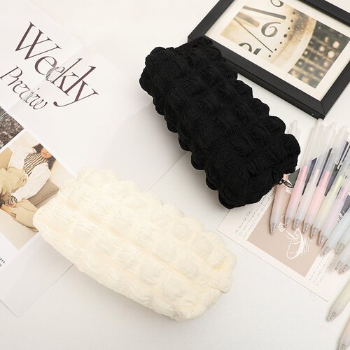 INF Pencil Case Cream Puff Black, (21839269) Cene
