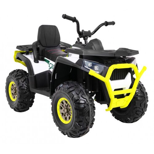 Quad &amp;Scaron;tirikolesnik na akumulator ATV Desert 4x4 - bel Slike