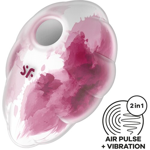 SATISFYER AIR Klitoralni Stimulator Satisfyer Cloud Dancer Red Cene