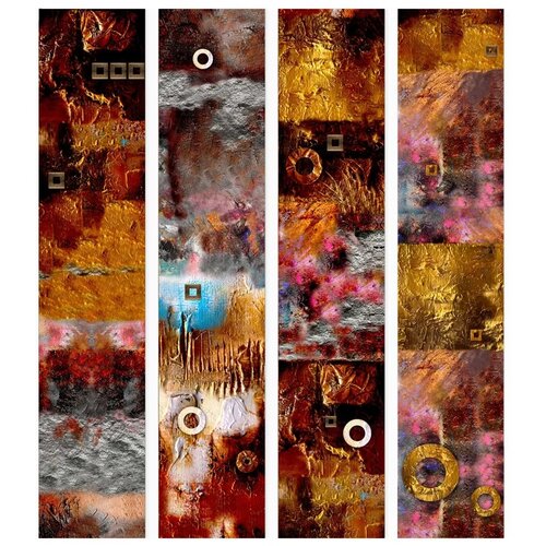  Tapeta - Painted Abstraction 50x1000 Standard Slike