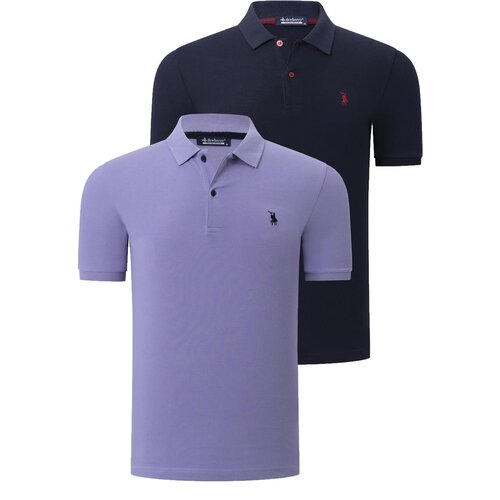 Dewberry DUO SET T8561 MEN&amp;#039;S TSHIRT-NAVY-LINA Slike