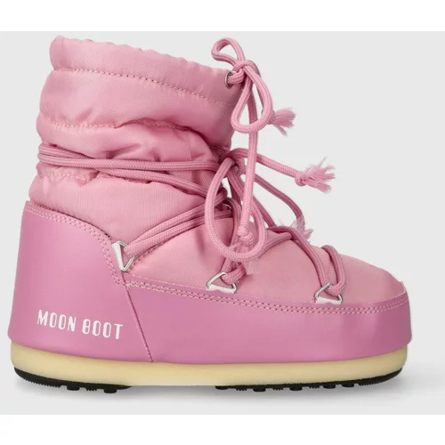 Moon Boot Čizme za snijeg LIGHT LOW NYLON boja: ružičasta, 14600100.004