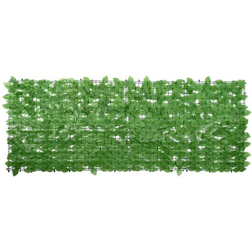 Balkonski zaslon sa zelenim li&amp;scaron;ćem 200 x 75 cm Slike