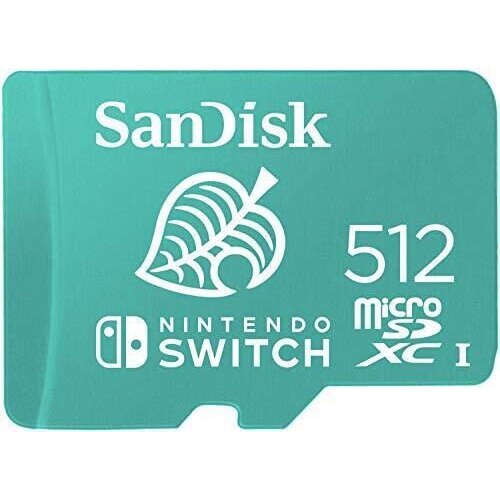 San Disk SDXC 512GB micro 100MB/s R, 90MB/s W for Nintendo Switch Cene