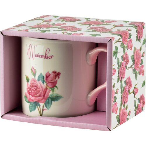 Mondex Skodelica porcelan AFFEKDESIGN MY November 320 ml 8,7x9 cm rožnata 1 kos, (5000179060) Cene