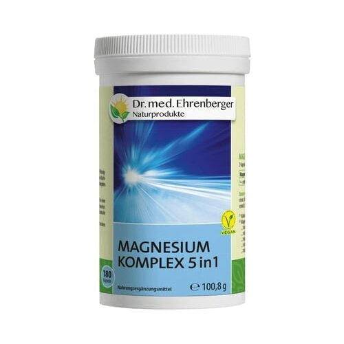 Dr. med. Ehrenberger - bio in naravni izdelki kompleks magnezija 5 v 1 - 180 kaps. Cene