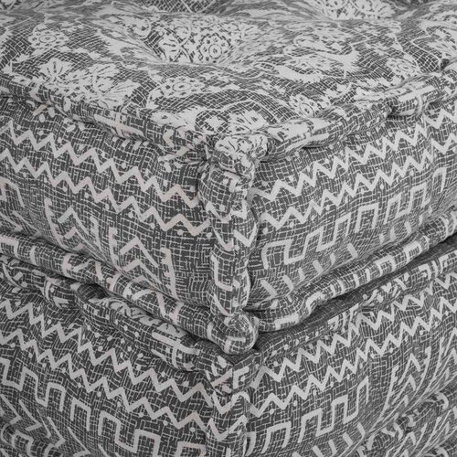  Modularna sofa Svjetlosiva 70 x 70 x 36 cm Tkanina Slike