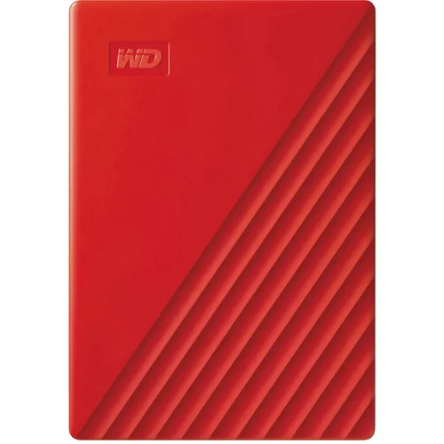 Wd Zunanji prenosni disk WD My Passport 2019, 2 TB, rdeča