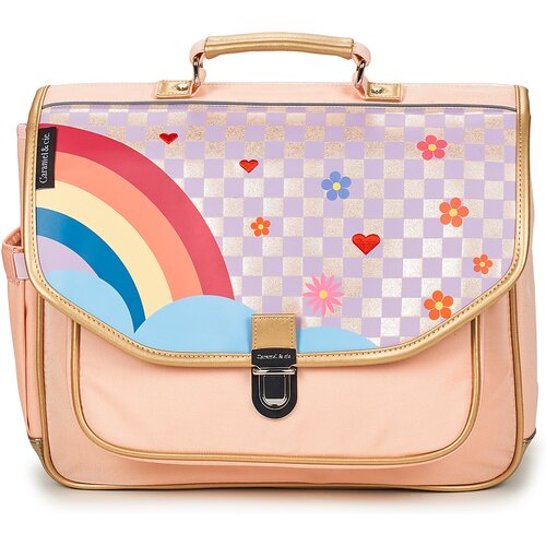 CARAMEL &amp;amp; CIE &amp;Scaron;olska torba CARTABLE 38 CM HAPPY SKY Rožnata Slike