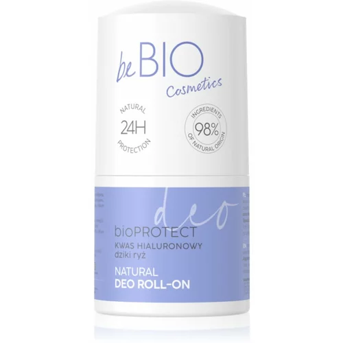 beBIO Hyaluro bioProtect dezodorans roll-on 50 ml