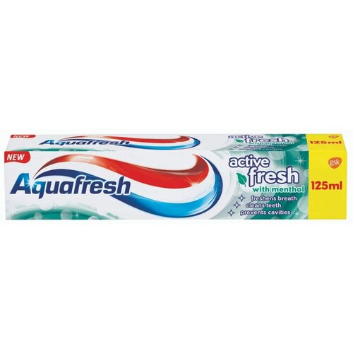 Aquafresh Pasta Active fresh 125ml Cene