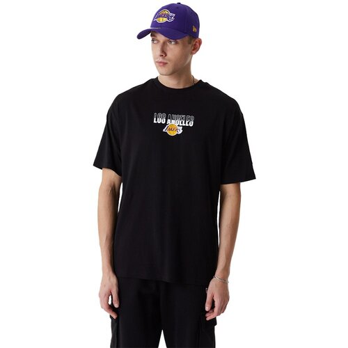 New Era Los Angeles Lakers City Graphic Oversized majica Slike